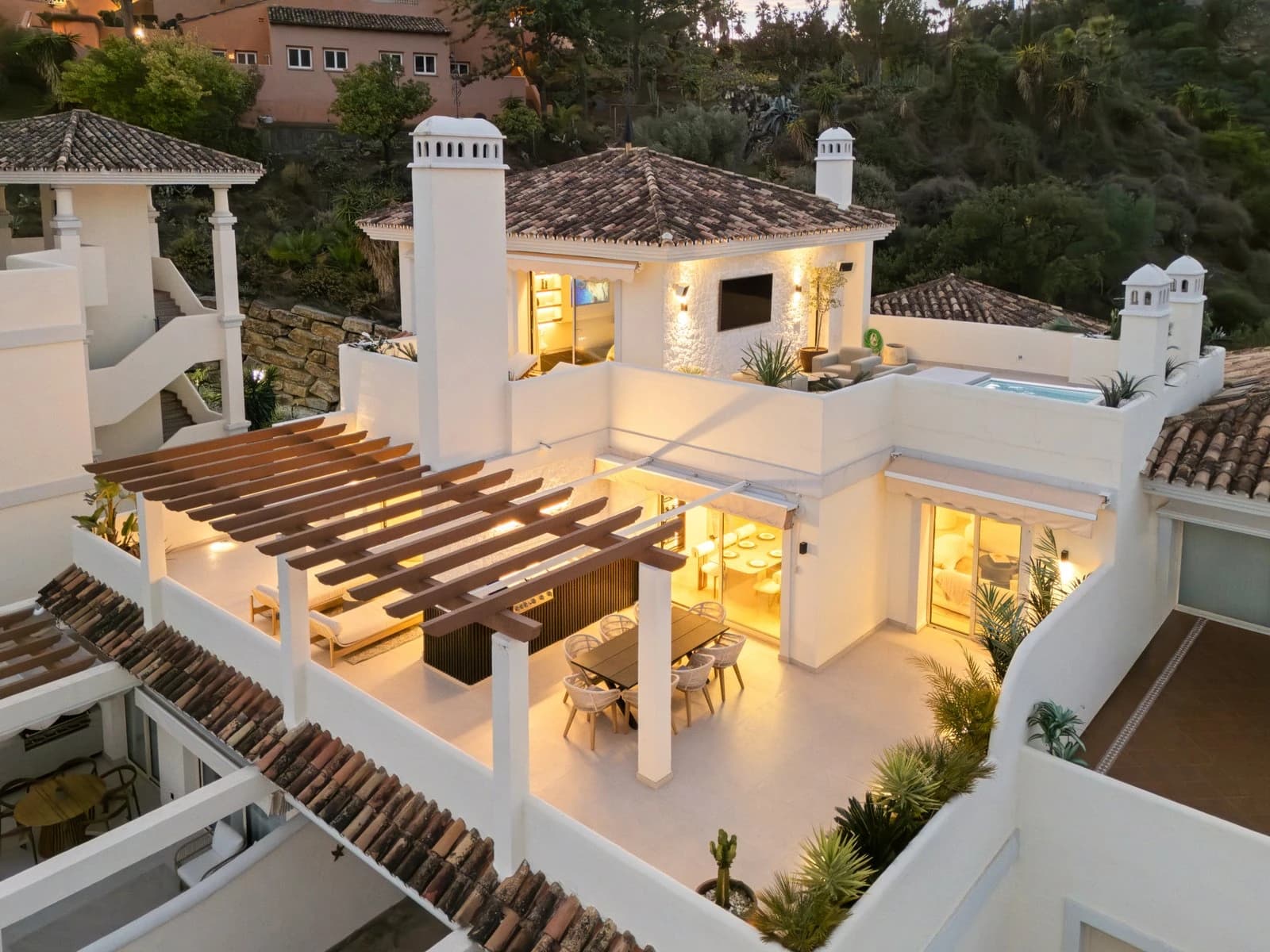 Beautiful Spanish architecture representing Marbella